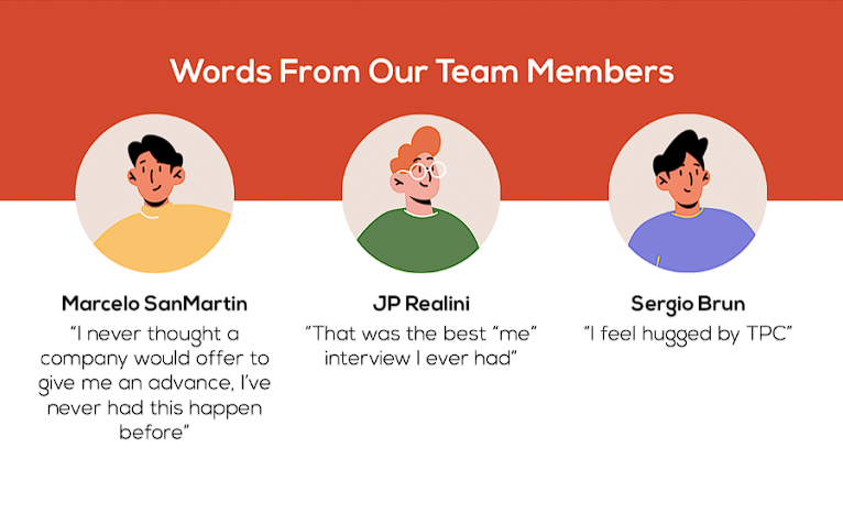 TPC - Words From Our Team Members